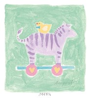 Zebra Toy Fine Art Print