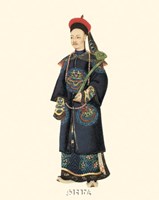 Chinese Mandarin Figure VI Fine Art Print