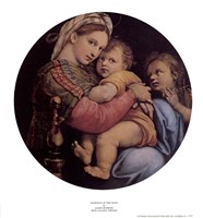 Madonna of the Chair Fine Art Print