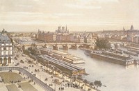 View of the Seine from the Louvre Fine Art Print