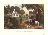 Summer in the Country by Currier and Ives - 15" x 11", FulcrumGallery.com brand