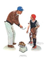 Big Decision by Norman Rockwell - 9" x 11"