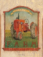 American Farm by Robert LaDuke - 9" x 11"
