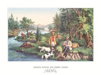 Hunting Fishing & Forest Scenes Fine Art Print