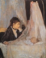 The Cradle by Berthe Morisot - 18" x 21"
