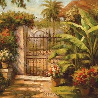 Entrance to the Guesthouse Fine Art Print