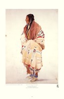 Chan-Cha-Uia-Teuin, Teton Woman Framed Print