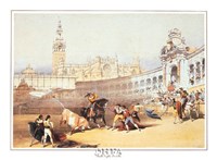 Bullfight, Seville Fine Art Print