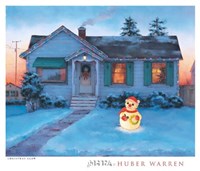 Christmas Glow by Gretchen huber Warren - 18" x 14"