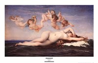 La Naissance de Venus by Alexandre Cabanel - 34" x 22"