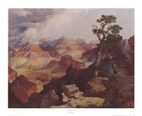 Clouds in the Canyon by Thomas Moran - 27" x 22"