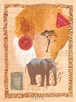 Travel Elephant Fine Art Print