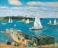 Mahone Bay, 1911 by William James Glackens, 1911 - 26" x 22"