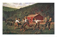 Snap the Whip by Winslow Homer - 26" x 17"