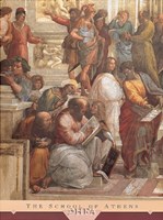 The School of Athens (Detail, Left) by Raphael - 17" x 22"