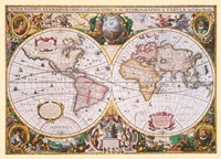Flemish 1512-1594 by Mercator Map - 31" x 22"