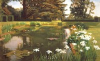 The Garden, Sutton Place, Surrey by Ernest Spence - 38" x 24"