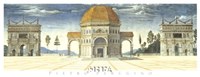 Architectural Detail by Pietro V. Perugino - 38" x 15"