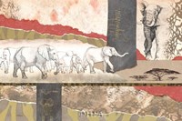 Serengeti Elephants Fine Art Print