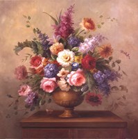 Heirloom Bouquet II by Ralph Steiner - 12" x 12"