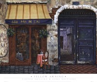 Yellow Awning by Viktor Shvaiko - 24" x 20" - $23.99