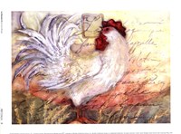 Le Rooster II by Susan Winget - 8" x 6"