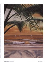 Paradiso Sunset by Diane Romanello - 6" x 8"