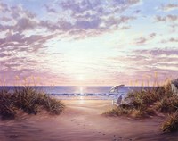 Paradise Dawn Framed Print