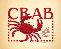 10" x 8" Crab Pictures