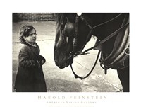 Girl with Horse Fine Art Print