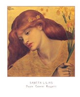 Sancta Lilias Fine Art Print