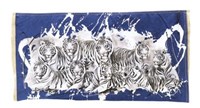 Nine White Tigers Fine Art Print
