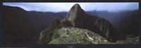 Machu Picchu, Los Andes, Peru Framed Print