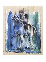 Caballero Azul Fine Art Print
