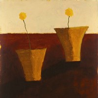 Two Yellow Flowers Fine Art Print