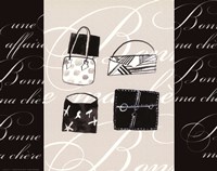 Quatre Sacs a Main Fine Art Print