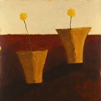 Two Yellow Flowers I Fine Art Print