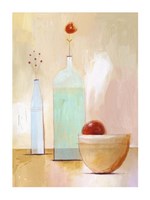 Still Life on Yellow Table Fine Art Print