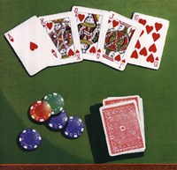 20" x 20" Poker Pictures