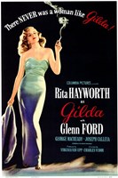 There Was Never a Woman Like Gilda Framed Print