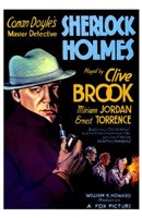 Sherlock Holmes Wall Poster