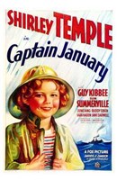 Captain January Wall Poster