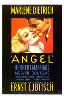 Angel Marlene Dietrich - couple Wall Poster