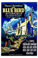 The Blue Bird Wall Poster