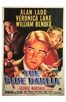 The Blue Dahlia - 11" x 17"