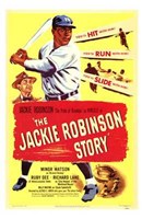 The Jackie Robinson Story Framed Print