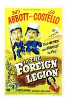 Abbott and Costello in the Foreign Legion, c.1950 Fine Art Print