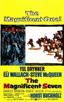 The Magnificent Seven Cowboys & Indians Wall Poster
