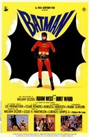 Batman Movie Drawing Wall Poster