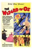 The Wizard of Oz Gaiety Glory Glamour Wall Poster